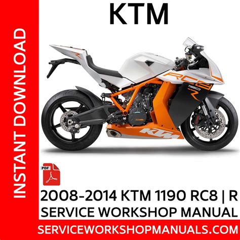 2009 ktm 1190 rc8 r workshop service repair manual download. - Patent application drafting a practical guide.