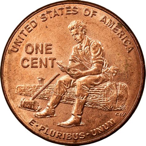 After 2008, the U.S. Mint started a new program for the long-standing Lincoln cent series. In 2009, coins were issued with the same Victor D. Brenner obverse, but with 4 different bicentennial reverses depicting different periods in Lincoln's life. Starting in 2010, a Shield reverse replaced the former Memorial. Show More Hide More