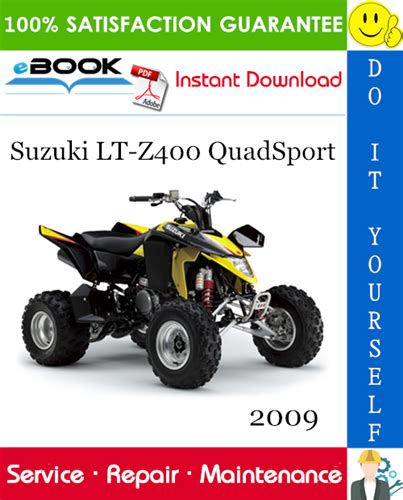2009 suzuki lt z400 quadsport service repair manual instant download. - Handbook of vance space by michael andre driussi.