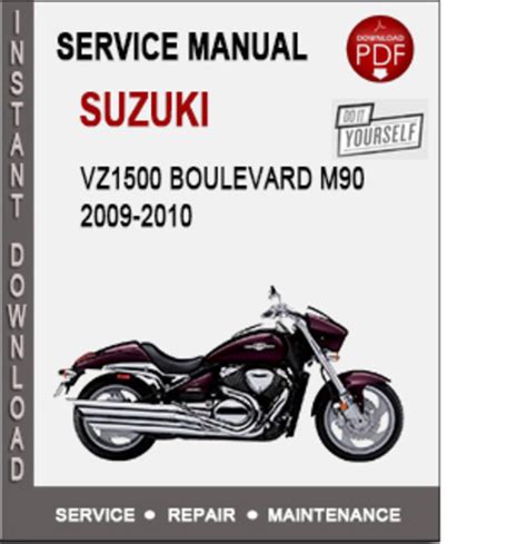 2009 suzuki vz1500 boulevard m90 service repair manual 09. - Caterpillar forklift t50b need serial number service manual.