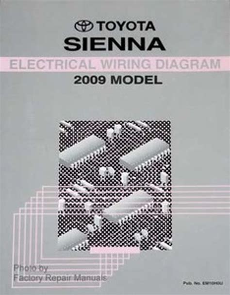 2009 toyota sienna wiring diagram manual original. - Mitsubishi 4g18 engine service repair manual.