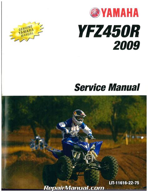 2009 yamaha yfz450r yfz450ry atv service repair workshop manual. - Denon avr 1601 681 service manual.