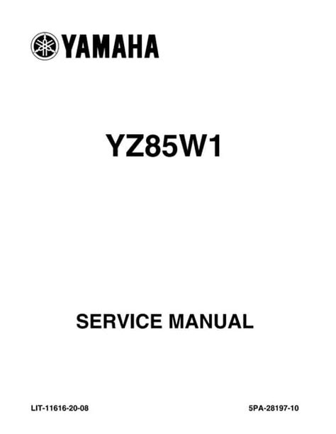 2009 yamaha yz85 reparatur service fabrik anleitung download. - Lean construction education program unit 7 problem solving principles and tools participantaeurtms manual.