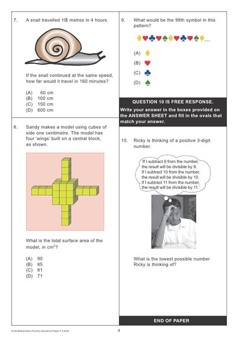 Read 2009 Icas Maths Paper F Answers 