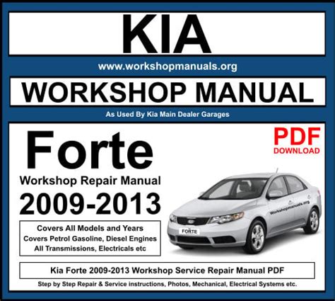 Read Online 2009 Kia Forte Service Manual 