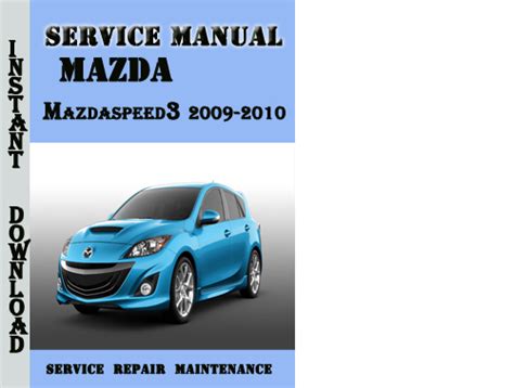 Full Download 2009 Mazda 3 Repair Parts Manual 