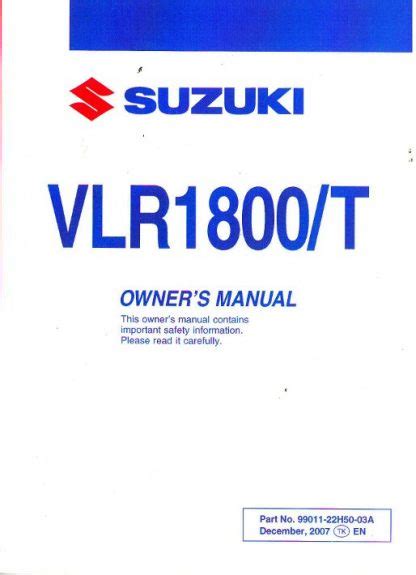 Read Online 2009 Suzuki C109R Manual 