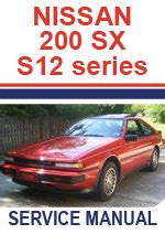 200sx 1984 1989 s12 service and repair manual. - 1986 monte carlo ss repair manual file.