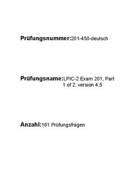 201-450 Deutsche Prüfungsfragen