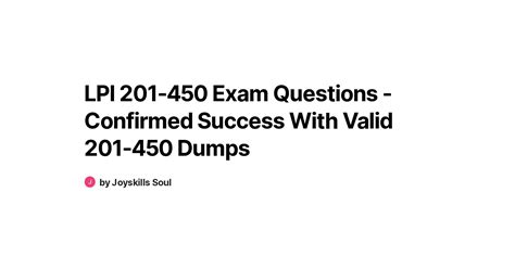 201-450 Exam