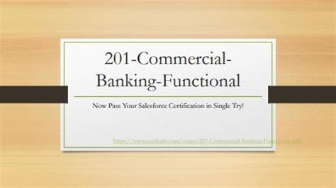 201-Commercial-Banking-Functional Dumps