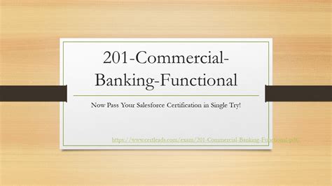 201-Commercial-Banking-Functional Vorbereitung