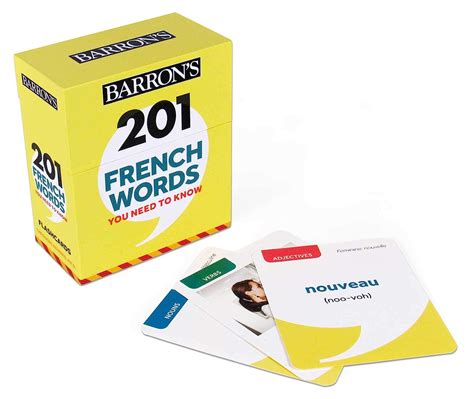 Read Online 201 French Words You Need To Know Flashcards By Theodore Kendris Phd