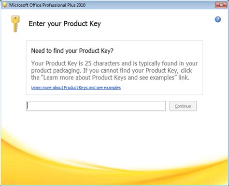 2010년 제품 키 변경 오류 단계별 - office professional plus