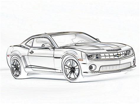 2010 Camaro Ss Pages Coloring Pages