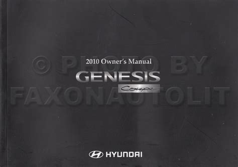 2010 hyundai genesis coupe owners manual. - Manual de reparacion motor 1 5 mirage.