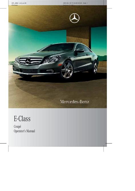 2010 mercedes benz e class e350 coupe owners manual. - The oxford handbook of pricing management oxford handbooks.