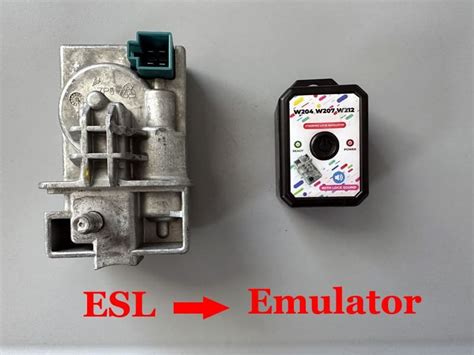 2010 mercedes c300 steering lock emulator.  ESL Emulator Option A better...