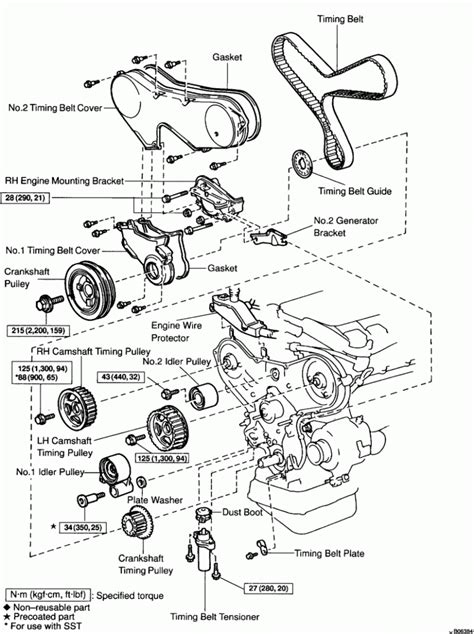 2010 toyota camry belt diagram. Change the oil and they ought to last almost as long as the engine, if not as long. The only time you need to change it is if it starts making a lot of noise or if you had to do a valve job at some point - probably around 200,000 miles - then i would just change the timing chain and gears at the same time. 