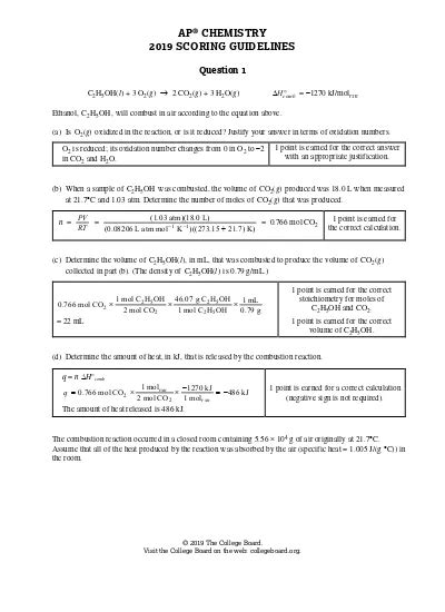 Read Online 2010 Ap Chem Frq Scoring Guidelines 