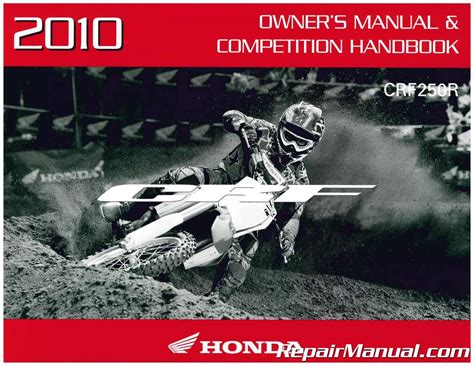 Full Download 2010 Honda Crf250R Owners Manual 