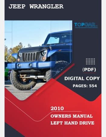 Read 2010 Jeep Wrangler User Guide 