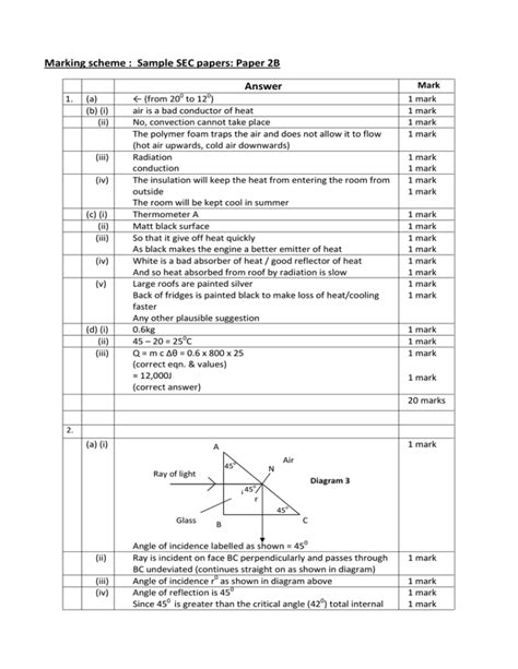 Download 2010 Sec Sample Paper 2 Marking Scheme 