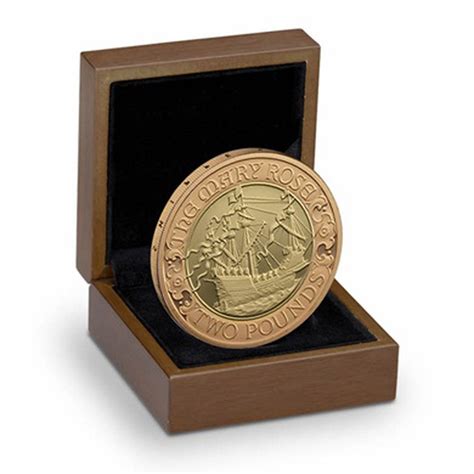 2011 £2 Two Pound Proof Gold Coin: Mary Rose - $1,359