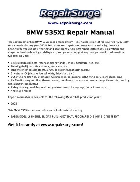 2011 bmw 535xi repair and service manual. - Regents lab making connections teacher guide.