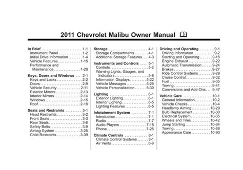2011 chevy malibu owner manual free. - John deere 310g backhoe service manual tablero.