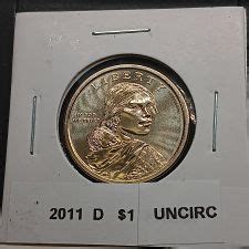 2011 d sacagawea dollar value.  2011 D Native American & Sacagawea D...