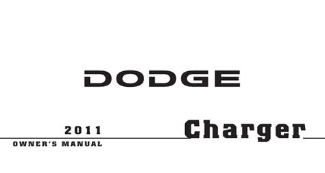 2011 dodge charger owners manual automotive web design. - Manuale di manutenzione di king air 200.