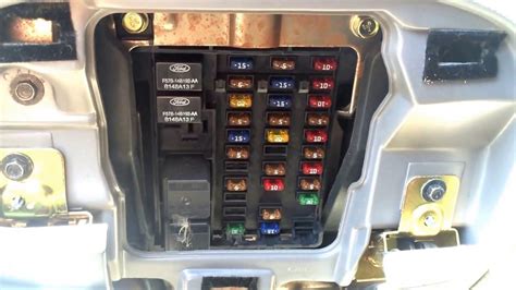 FORD F150 STEERING COLUMN CONTROL MODULE FUSE LOCATION REPLACEME