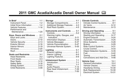 2011 gmc acadia slt owners manual. - Bmw n74 engine workshop repair service manual.
