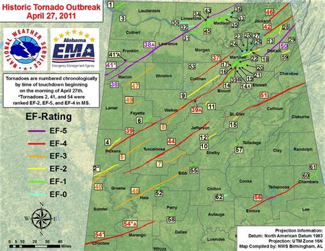 2011 huntsville tornado path.  In fact, there were so many tornadoes th...