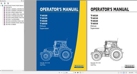 2011 new holland t4030 operators manual. - Repair manual for case ih 7220.