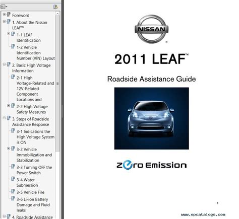 2011 nissan leaf factory service manual download. - Dell latitude c840 notebook service and repair guide.