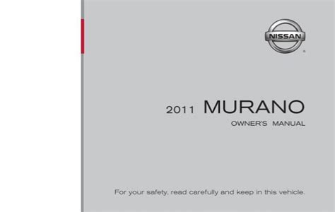 2011 nissan murano crosscabriolet owners manual. - Opel corsa utility owners manual download.