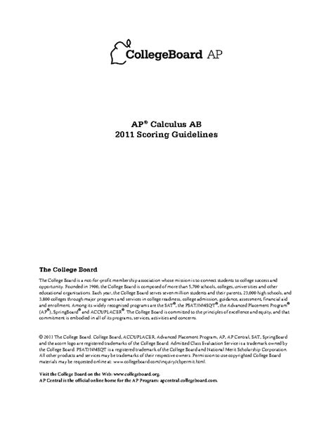 Read Online 2011 Ap Ab Physics Scoring Guidelines 