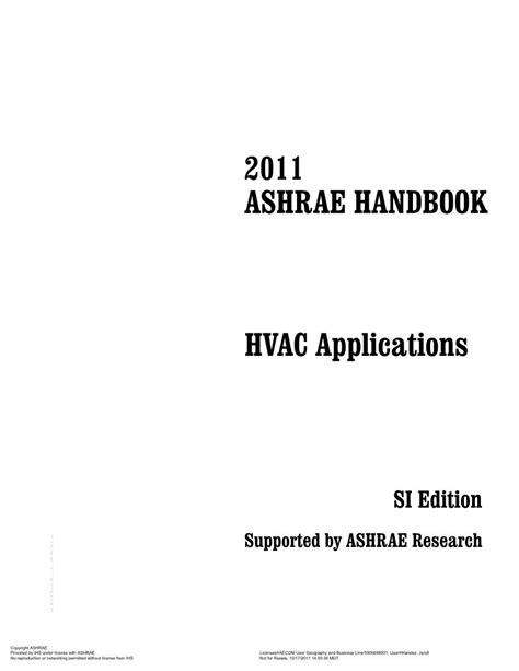 Full Download 2011 Ashrae Handbook Hvac Applications 