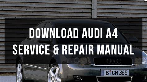 Download 2011 Audi A4 Service And Repair Manual 