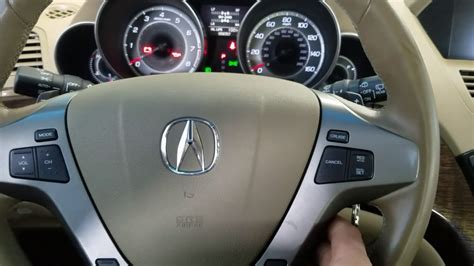 Use the buttons on the steering wheel of your Acura MDX to reset the oil service reminder. Turn on the ignition. Use the steering wheel buttons to scroll to …. 
