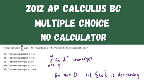 2012 ap calculus bc exam. AP® Calculus BC 2003 Scoring Guidelines. The materials included in these files are intended for use by AP teachers for course and exam preparation; permission for any other use must be sought from the Advanced Placement Program®. Teachers may reproduce them, in whole or in part, in limited quantities for noncommercial, face-to-face teaching ... 