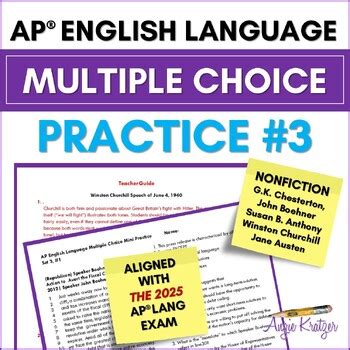 2012 Ap English Language Multiple Choice Answers