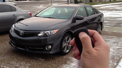 2012 Camry Remote Engine Starter