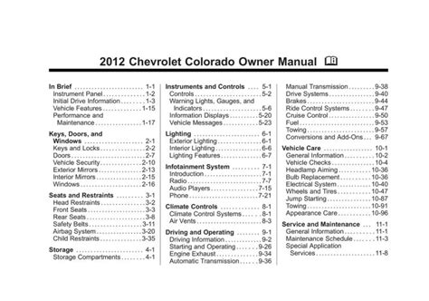 2012 chevrolet colorado owner manual m. - The art and science of beauty therapy a complete guide for beauty specialists.