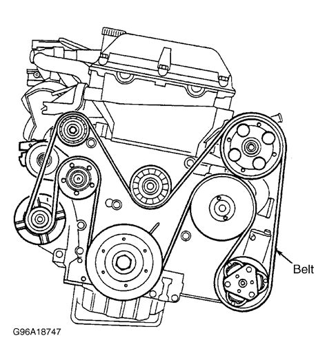 The 2012 GMC Acadia 3.6 serpentine belt diagram provides a visual re