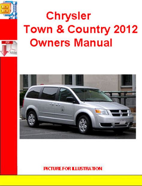 2012 chrysler town country owners manual guide book. - Tortuguita se perdio/little turtle got lost.