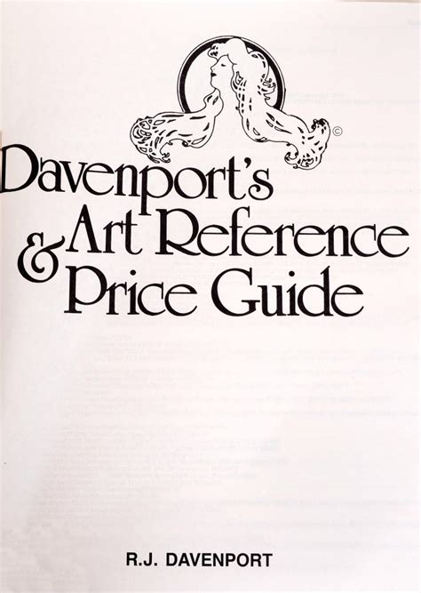2012 davenports art reference price guide davenports art reference and price guide. - Yamaha ysp 1 service handbuch reparaturanleitung.