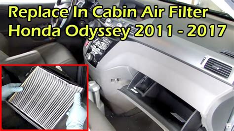 2012 honda odyssey cabin air filter. Things To Know About 2012 honda odyssey cabin air filter. 